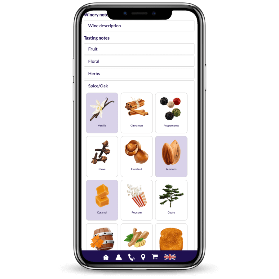 Winery Tasting App