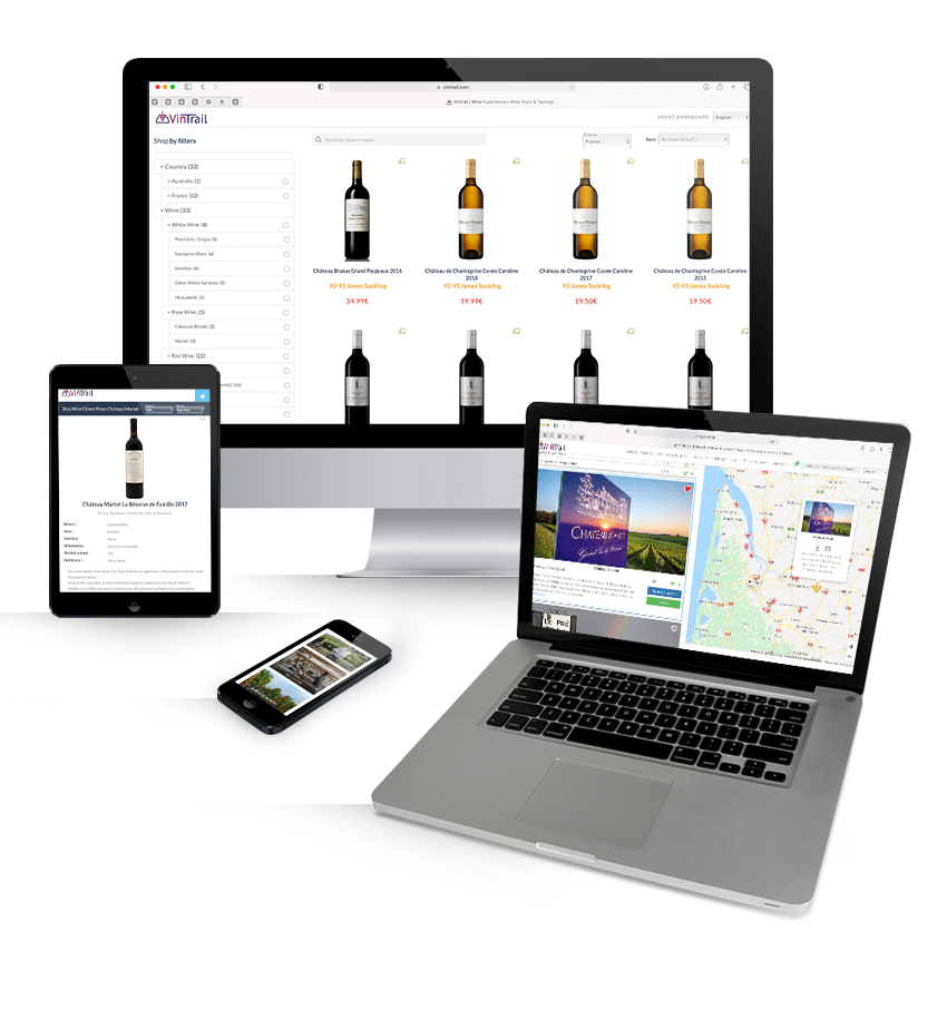 Online winery booking systems